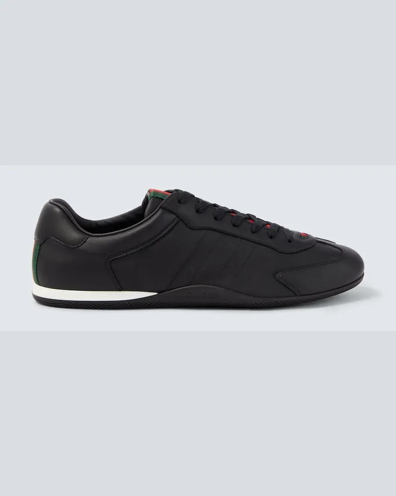 Gucci Sneakers Gucci Shift aus Leder Schwarz