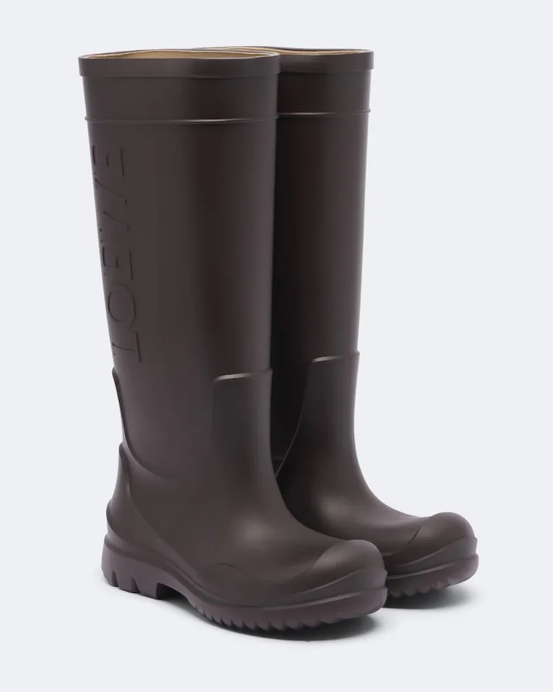 Loewe Gummistiefel Braun
