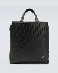 Balenciaga Tote Bag Car Medium North-South Schwarz