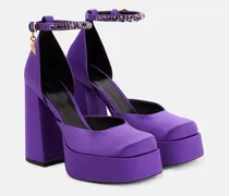 Plateau-Pumps Medusa Aevitas aus Satin