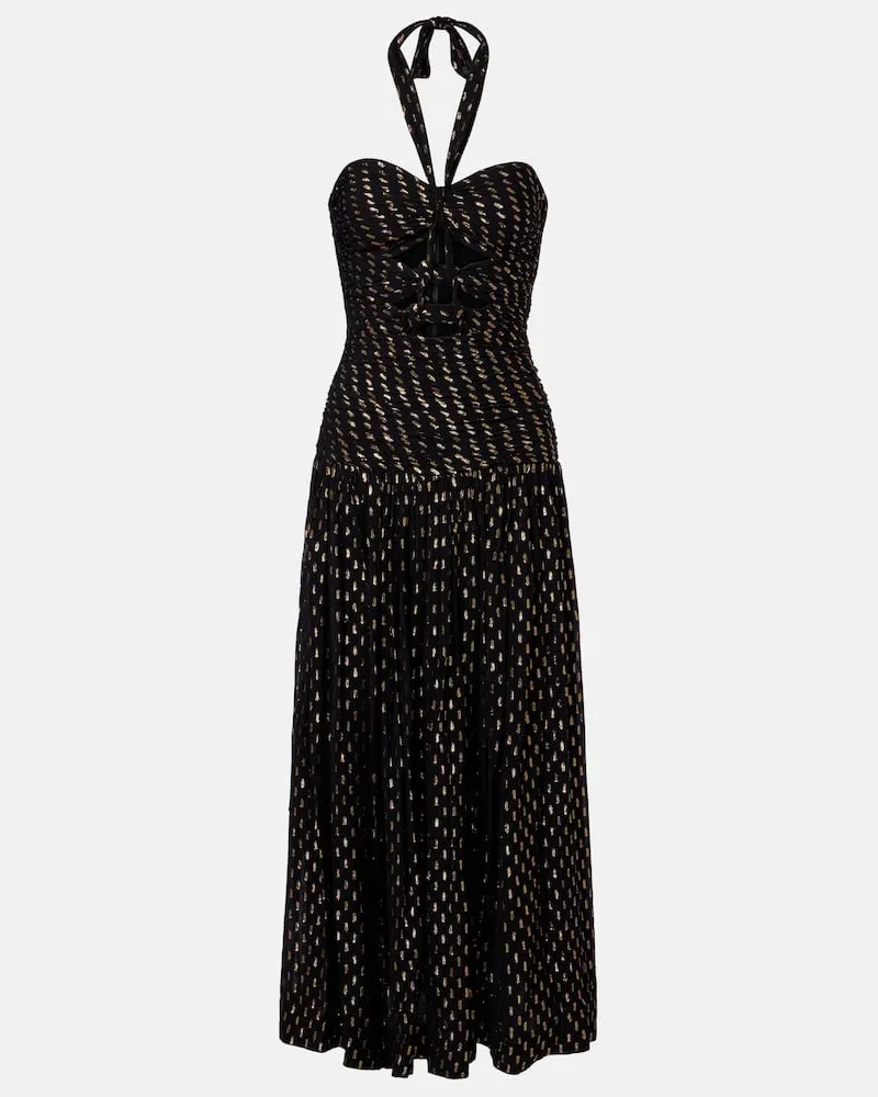 Zimmermann Midikleid Daylight Schwarz