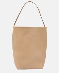 The Row Tote Park Large aus Leder Beige