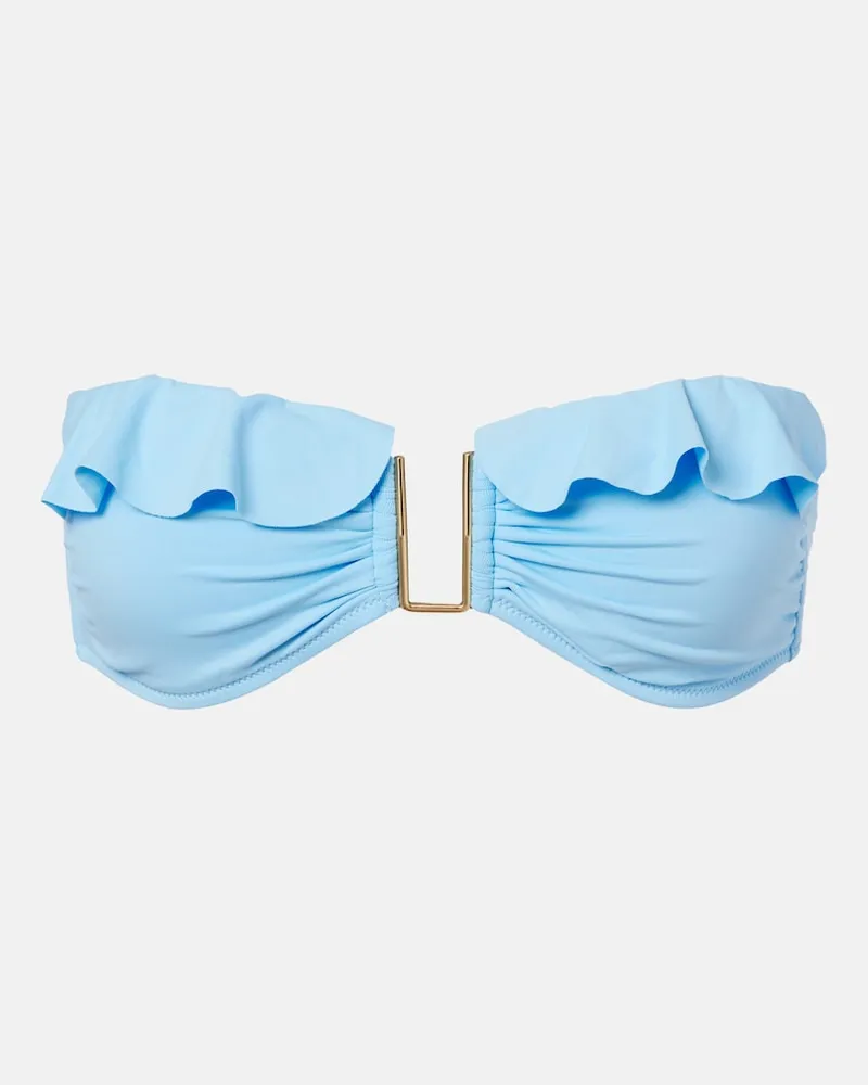 Melissa Odabash Bikini-Oberteil Maine Blau