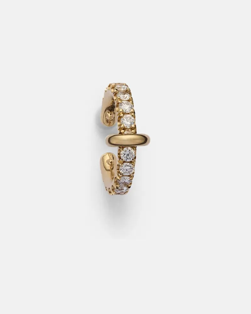 Spinelli Kilcollin Einzelner Ear Cuff aus 18kt Gelbgold mit Diamanten Gold
