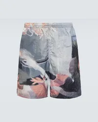 Undercover X Helen Verhoeven Bedruckte Shorts Multicolor