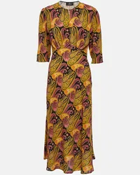 Etro Bedrucktes Midikleid Multicolor