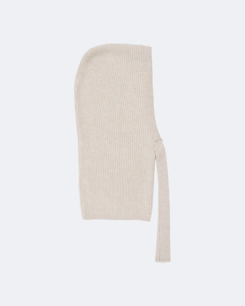 Brunello Cucinelli Balaclava aus Kaschmir Weiß