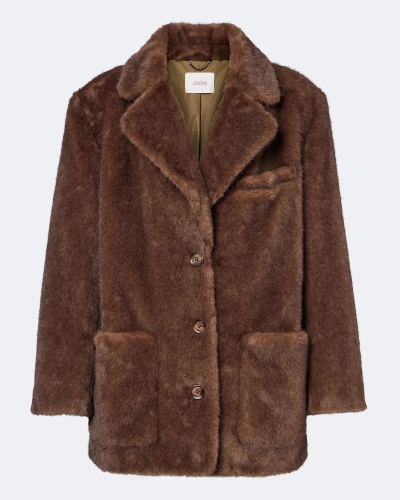 Dorothee Schumacher Jacke Urban Jungle Braun