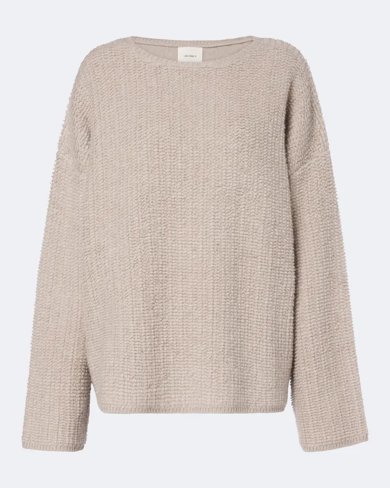 Lisa Yang Pullover Elsa aus Kaschmir Beige