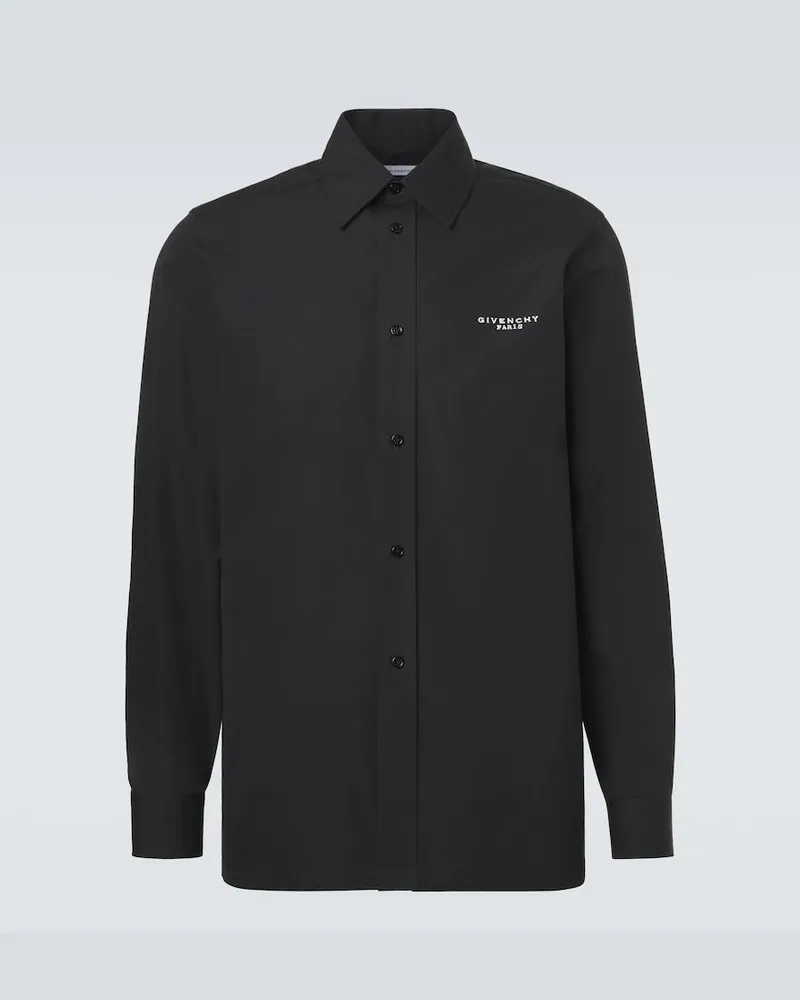 Givenchy Hemd aus Baumwolle Schwarz