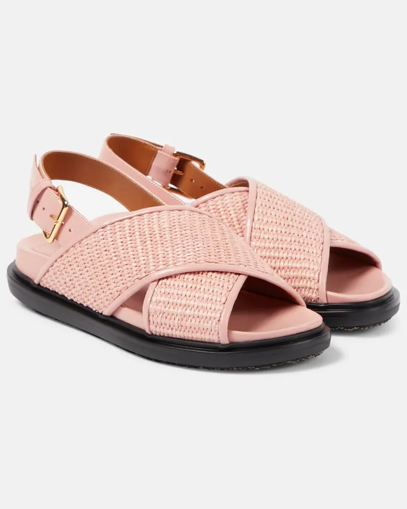 Marni Sandalen Fussbet Rosa