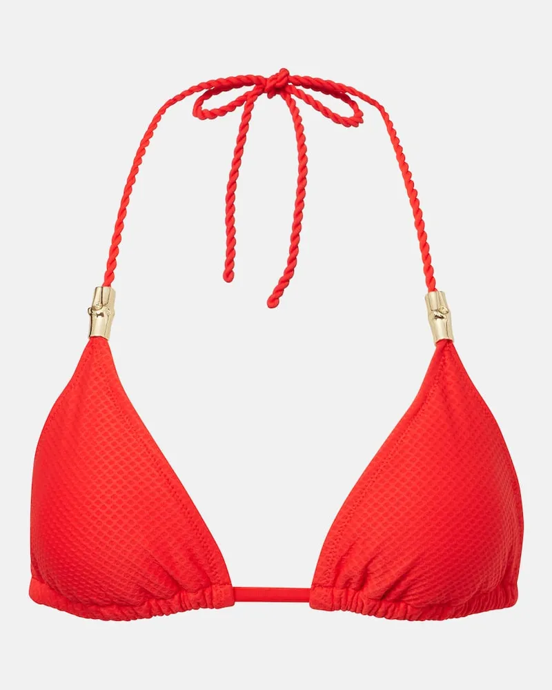 Heidi Klein Bikini-Oberteil Rot