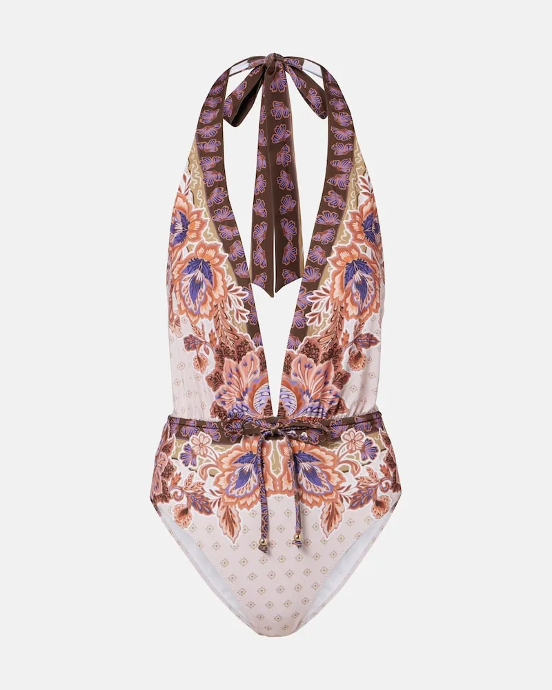 Alexandra Miro Bedruckter Badeanzug Willow Multicolor