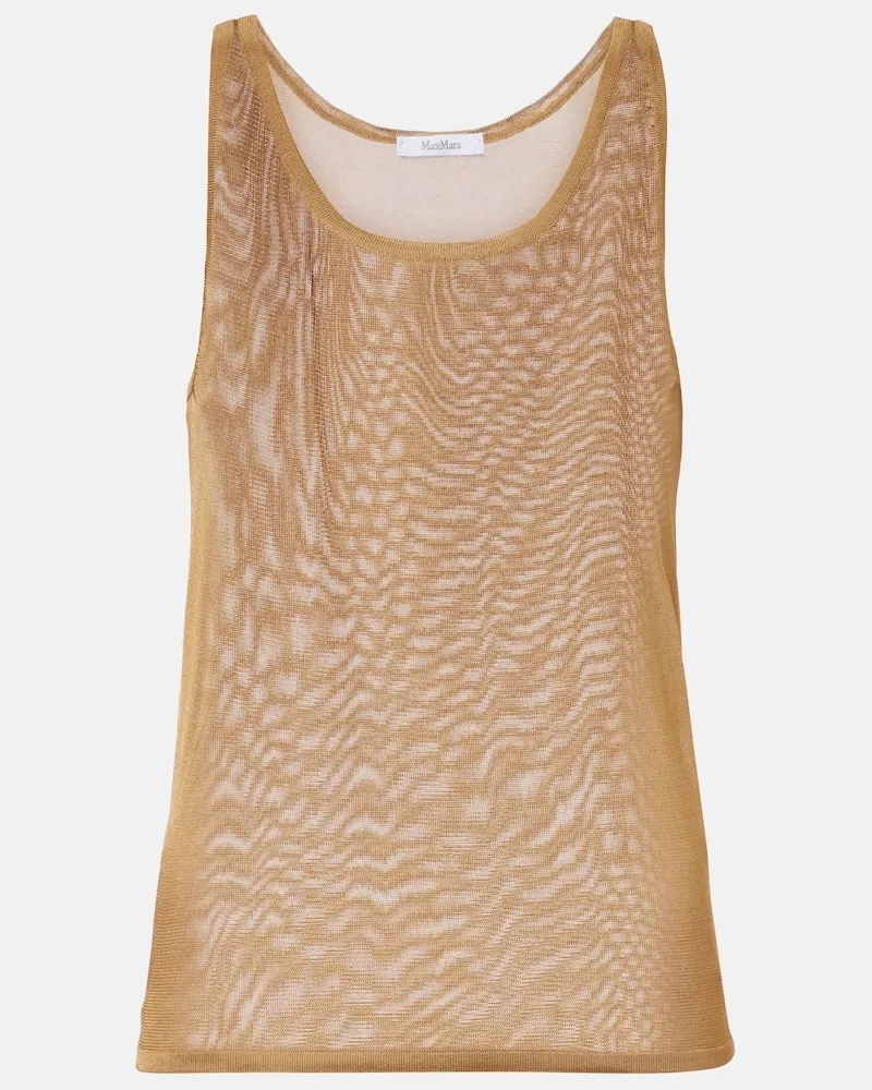 Max Mara Top Nardo Braun
