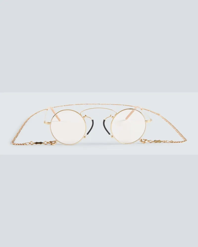 Gucci X Harry Styles Brille Ha Ha Ha Gold