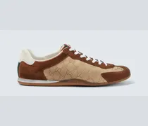 Sneakers Gucci Shift GG mit Veloursleder