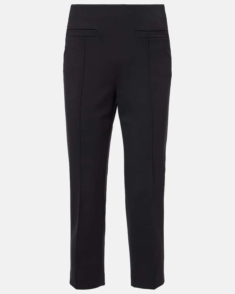 Dorothee Schumacher Weite Caprihose Emotional Essence aus Jersey Schwarz