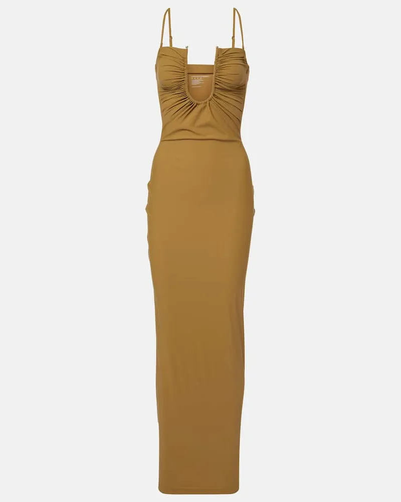 Christopher Esber Maxikleid Grün