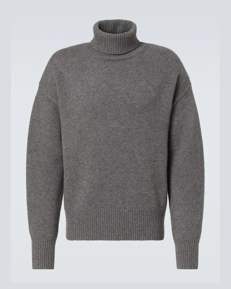 arch4 Rollkragenpullover Mr World's End aus Kaschmir Grau