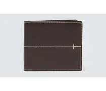 Bifold-Portemonnaie aus Leder