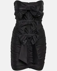 Alexandre Vauthier Minikleid aus Jersey Schwarz