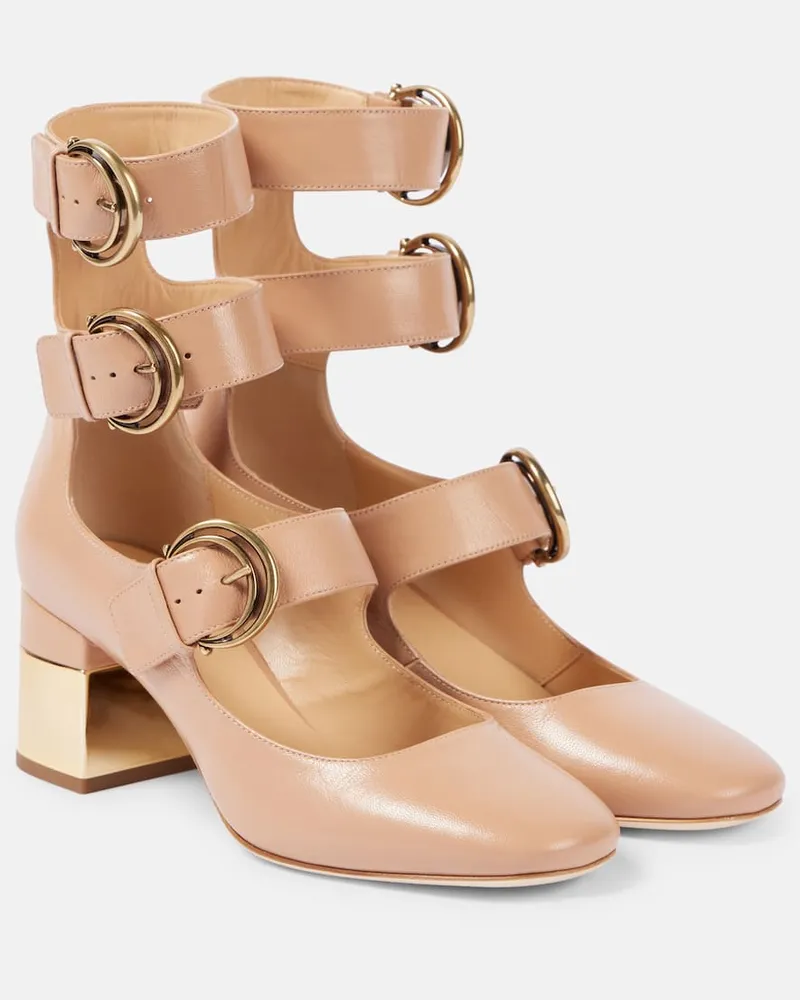 Chloé Chloé Pumps Alizè aus Leder Rosa
