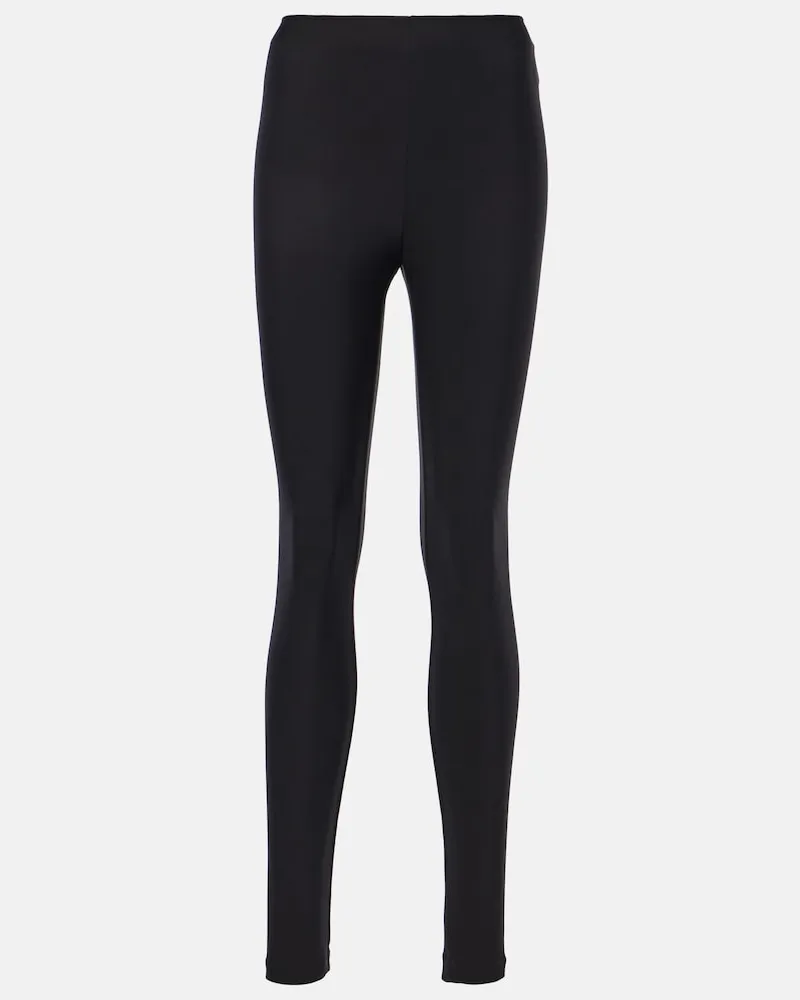 Wolford Leggings Scuba aus Jersey Schwarz
