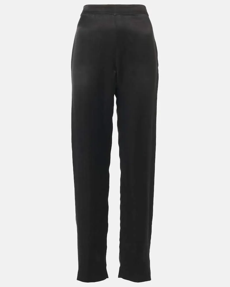The Row Gerade Hose Miros aus Cady Schwarz