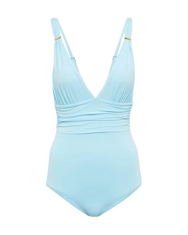 Melissa Odabash Badeanzug Panarea Blau
