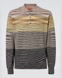 Missoni Polopullover aus Wolle Multicolor