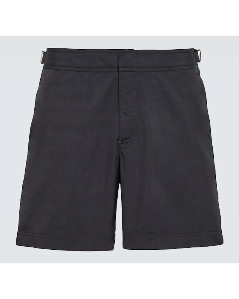 Orlebar Brown Badeshorts Bulldog Schwarz