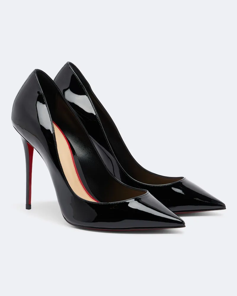 Christian Louboutin Pumps La Pigalle aus Leder Schwarz