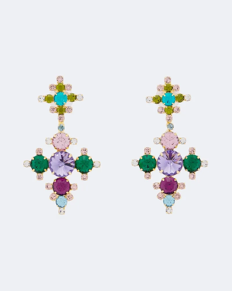 Jennifer Behr Ohrringe Jovanny, vergoldet Multicolor