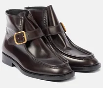 Ankle Boots aus Leder