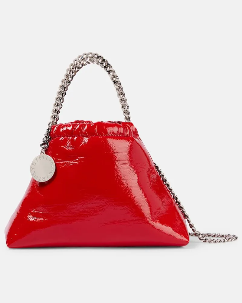 Stella McCartney Tote Falabella Small aus Lederimitat Rot