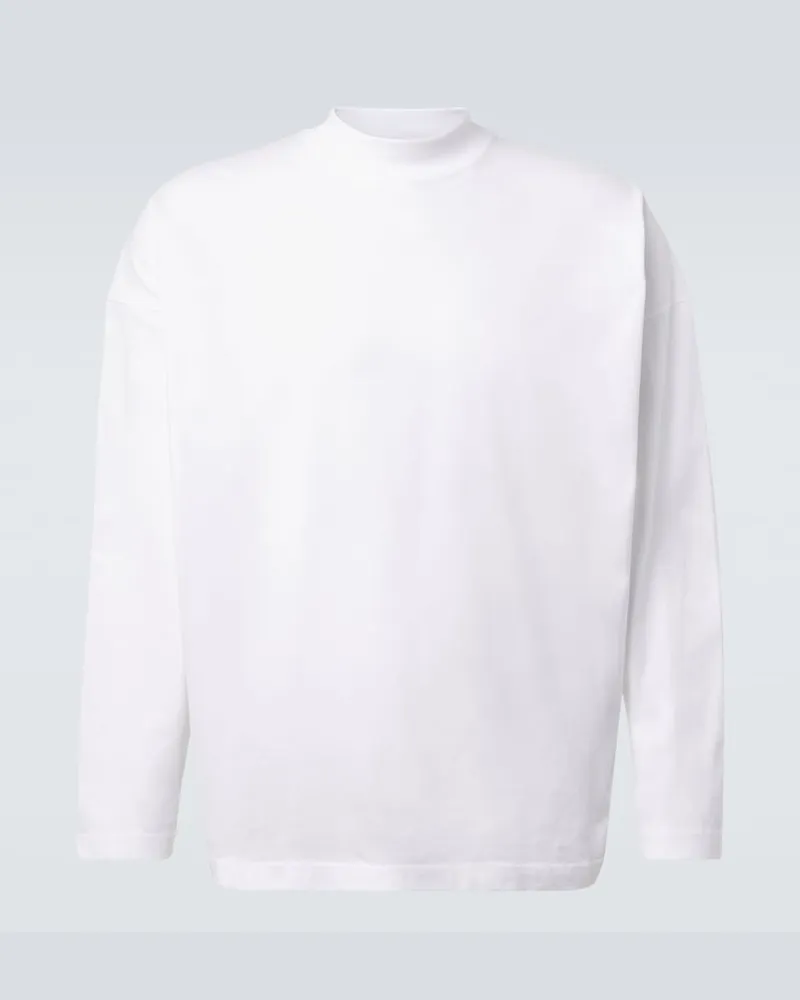 Jil Sander T-Shirt aus Baumwolle Weiß