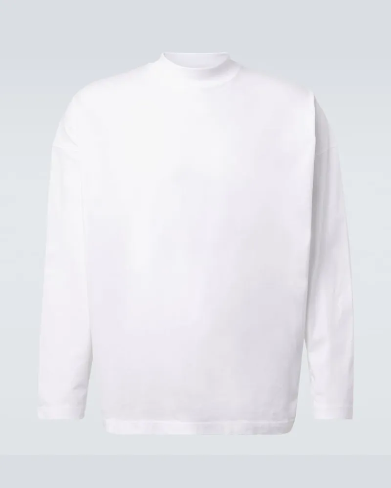 Jil Sander T-Shirt aus Baumwolle Weiß
