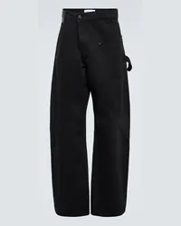 J.W.Anderson Barrel Jeans Twisted Schwarz