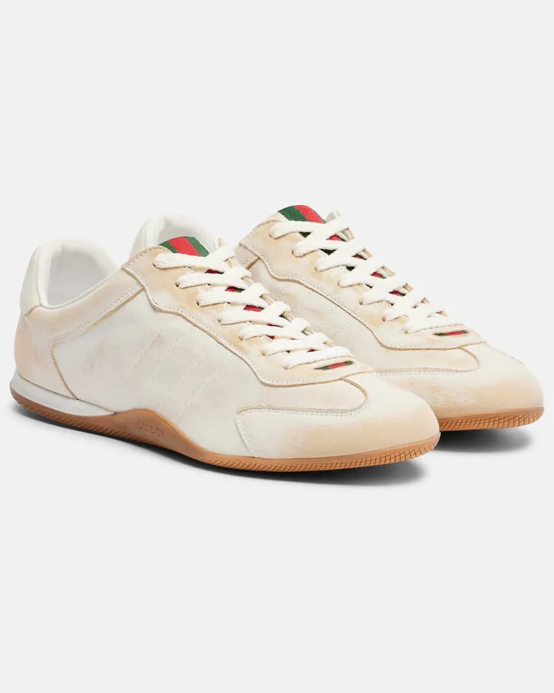 Gucci Sneakers Gucci Shift aus Leder Weiß