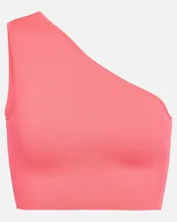 Victoria Beckham Cropped-Top VB Body Pink