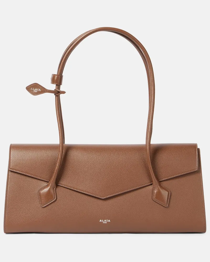 Alaïa Alaïa Tote Bag Le Teckel aus Leder Braun