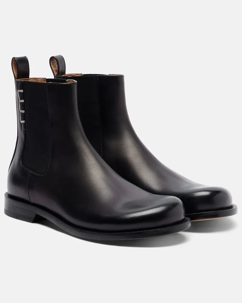 J.W.Anderson Chelsea Boots aus Leder Schwarz