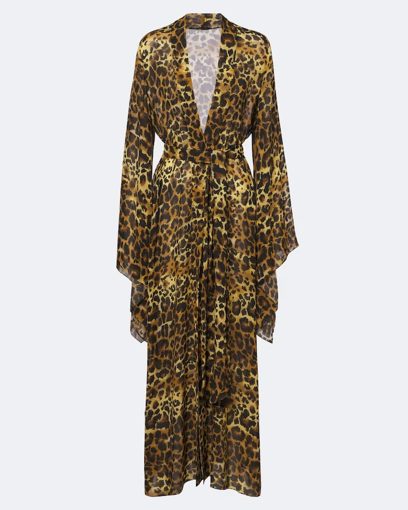 Johanna Ortiz Maxikleid Braun