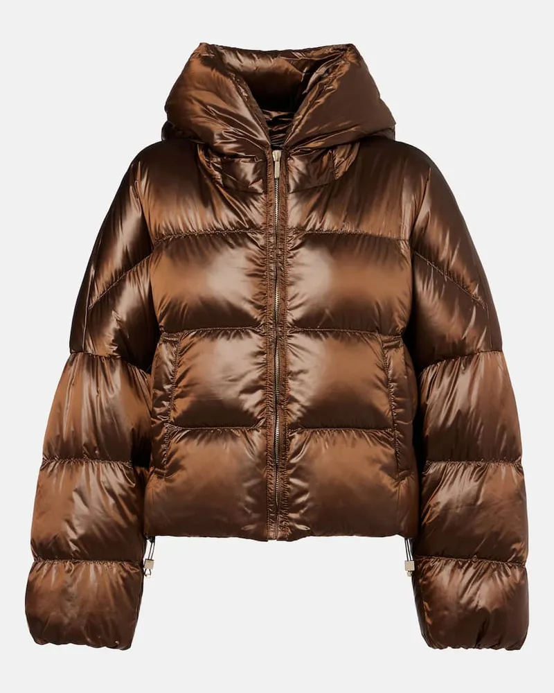 Max Mara The Cube Daunenjacke Spaceca Braun