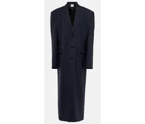 Oversize-Mantel aus Wolle