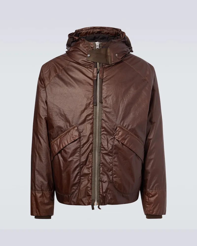 C.P. Company Daunenjacke Goggle Grün