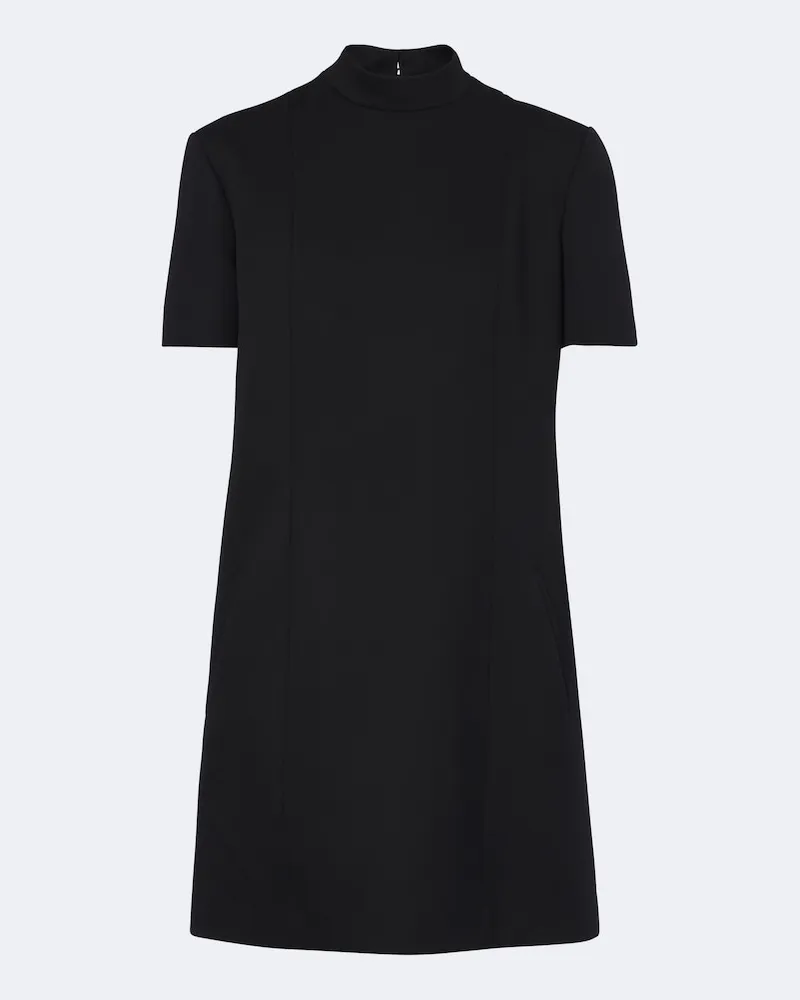 Gucci Minikleid aus Wolle Schwarz
