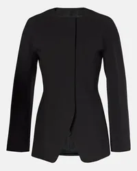 Max Mara Jacke Girone aus Jersey Schwarz