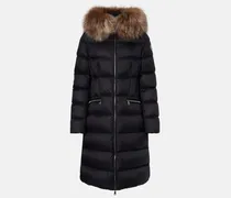 Daunenmantel Boedic mit Shearling