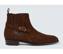Ankle Boots Mason aus Veloursleder